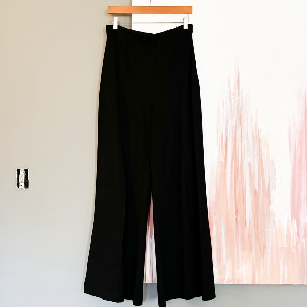 Quince Ultra Stretch Ponte Super Wide Leg Pant